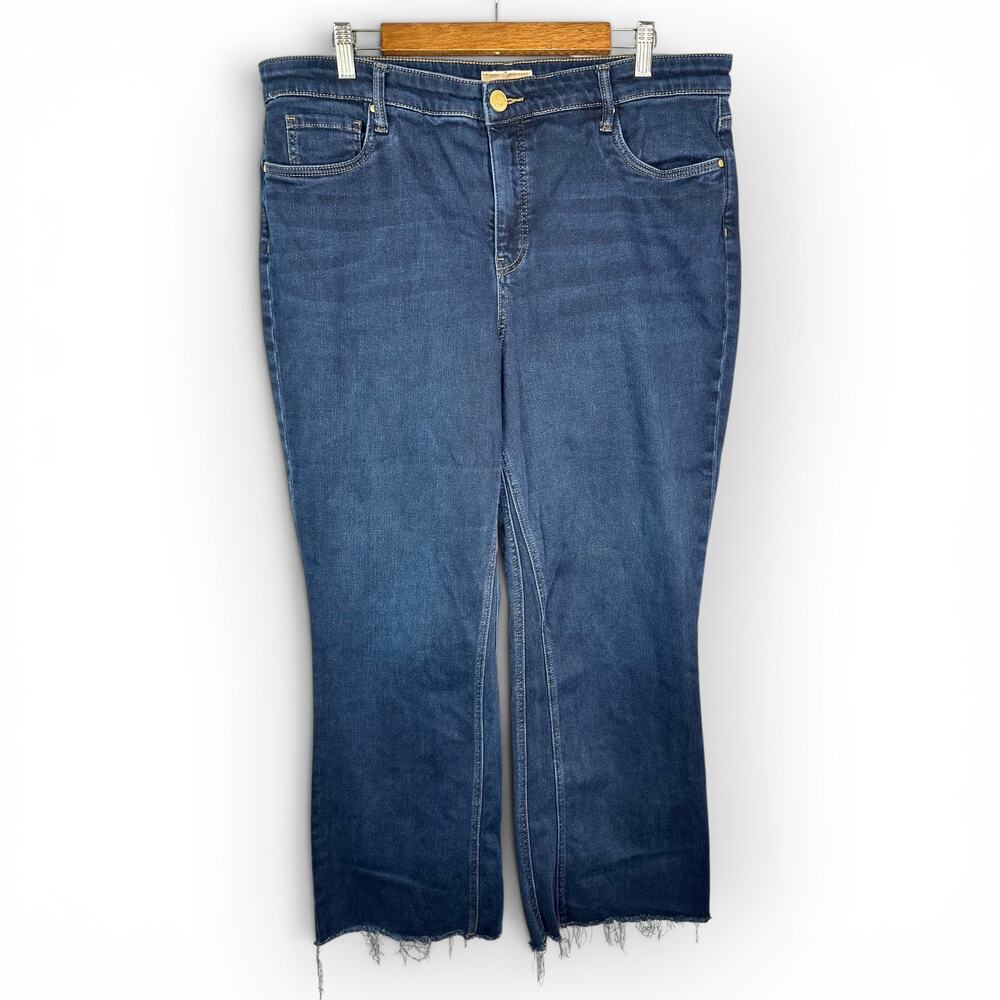 KUT from the Kloth Kelsey High Rise Ankle Flare Jeans Size 18